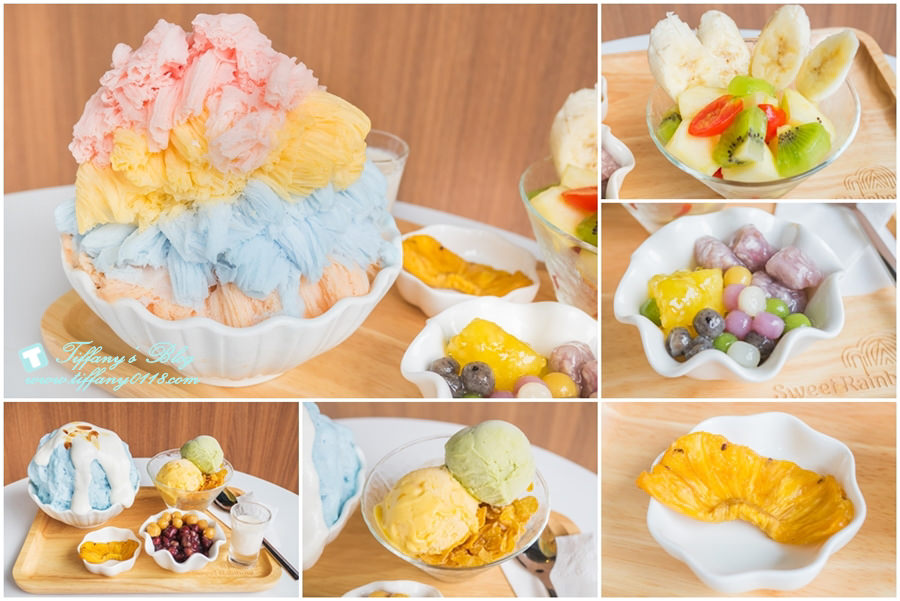 [台南冰品]Sweet Rainbow彩虹雪二代店/36道天然蔬果冰磚雪花冰讓妳吃的天然又安心(附完整菜單) @小佳的幻想世界